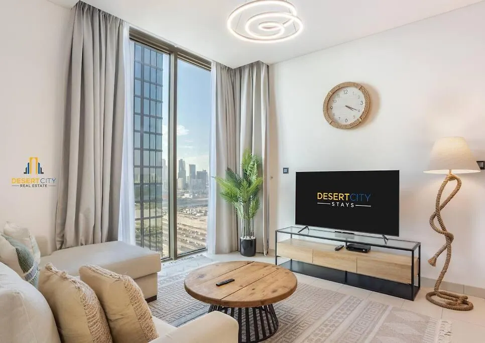 Fully Furnished 2 Bed In Sobha Creek Vista Reserve, Hosted By Desert City Stays Dubai 0*,